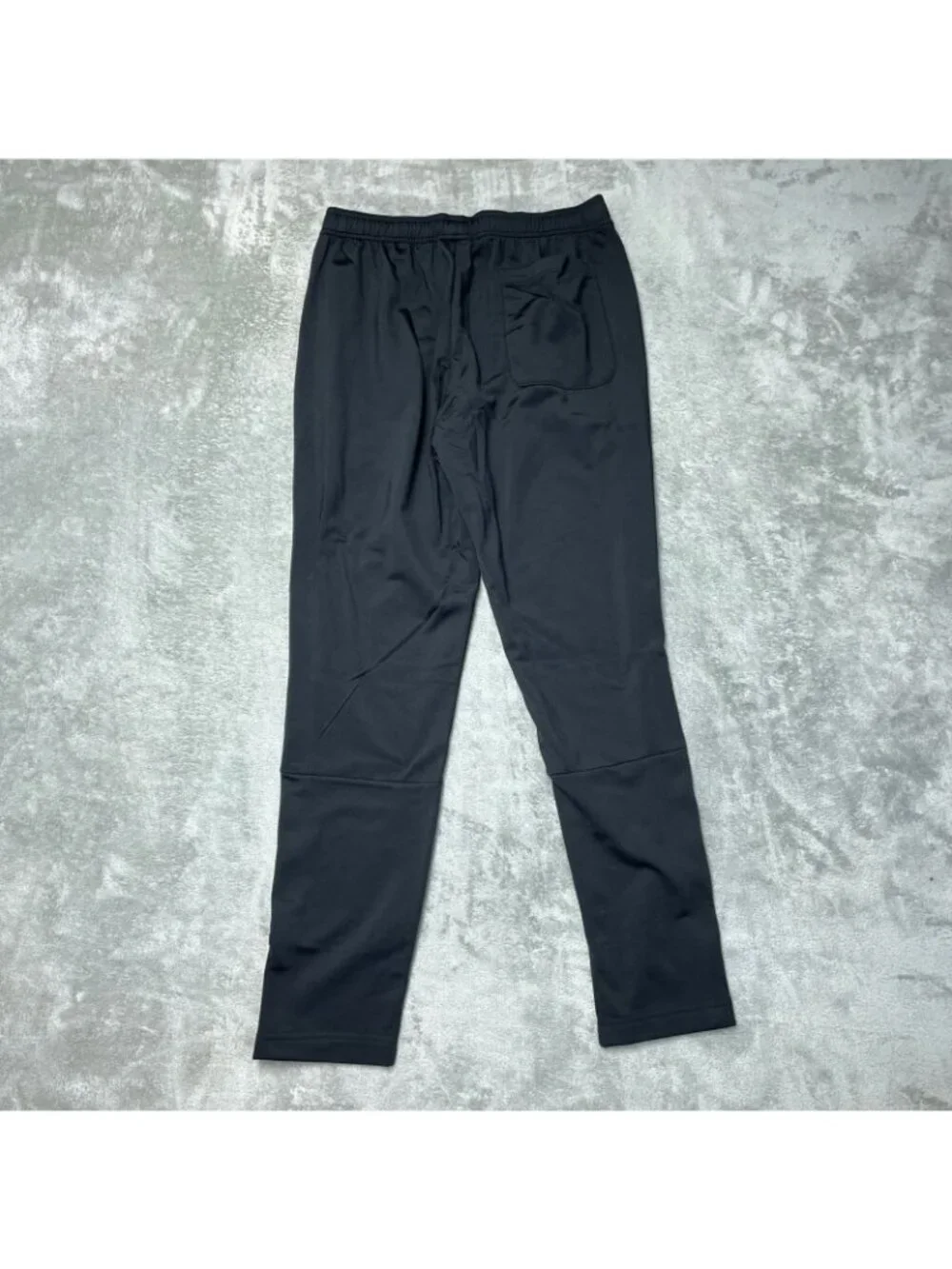 Adidas Tricot Men's M Black Athletic Track Pants Ankle Zip e1718